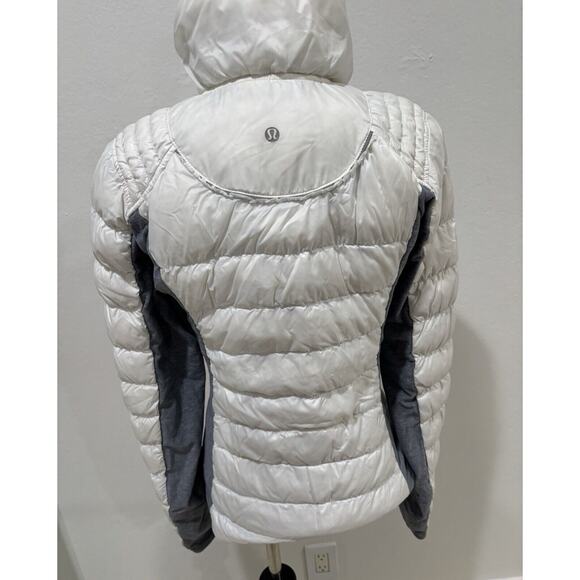 LULULEMON RUN INSULATOR Black Size 6 Pullover Jacket Down Fill - Picture 6 of 8